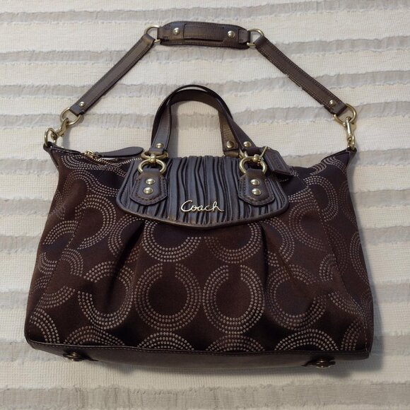 Coach Ashley Satchel Convertible Shoulder Bag - Picture 1 of 16